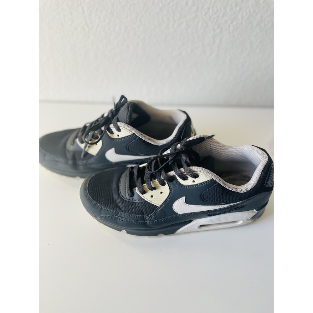 Nike Air Max 90 Miler Essential Black Cream Mens Size 11 Sneakers 537384-089 - Picture 4 of 10